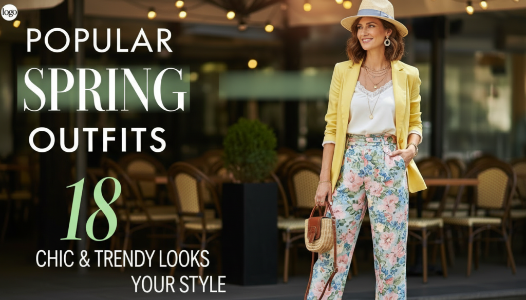 Popular Spring Outfits: 18 Chic & Trendy Looks to Refresh Your Style