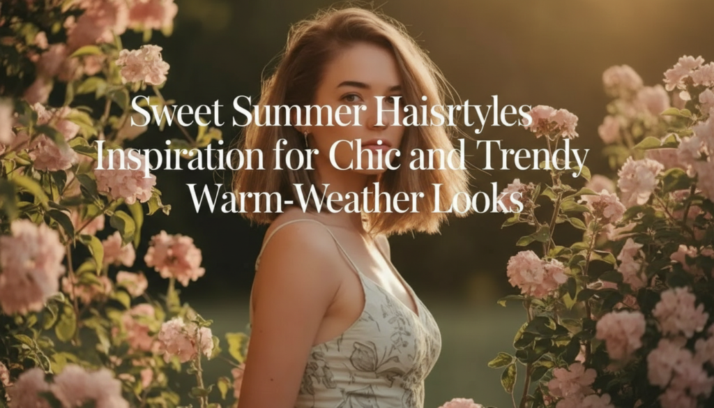 Sweet Summer Hairstyles Inspiration for Chic and Trendy Warm-Weather Looks
