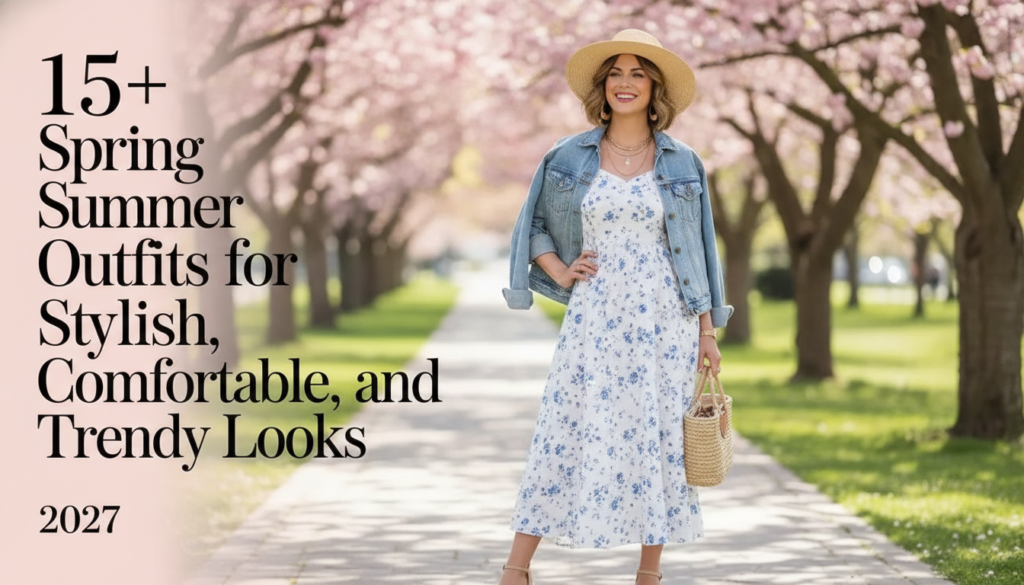 15+ Spring Summer Outfits for Stylish, Comfortable, and Trendy Looks