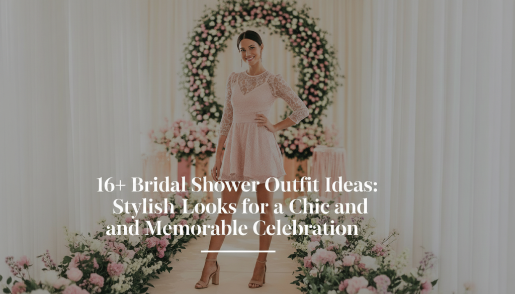 16+ Bridal Shower Outfit Ideas: Stylish Looks for a Chic and Memorable Celebration