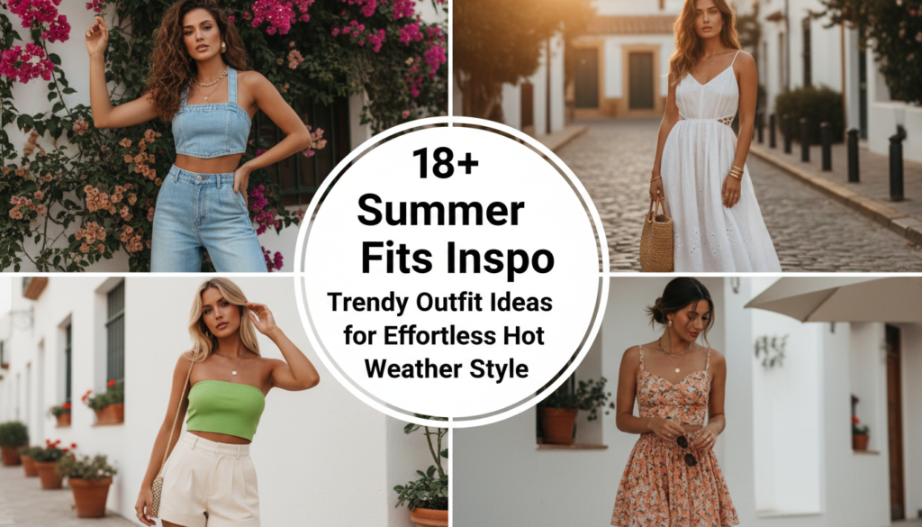 18+ Summer Fits Inspo Trendy Outfit Ideas for Effortless Hot Weather Style