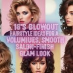 18 stylish blowout hairstyles with voluminous, smooth, salon-finish glam looks.