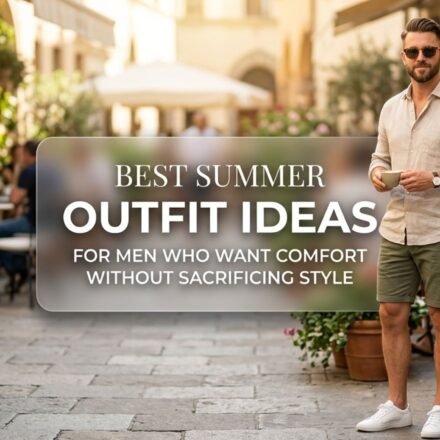 Stylish and comfortable summer outfit ideas for men who want to stay cool while looking effortlessly fashionable.