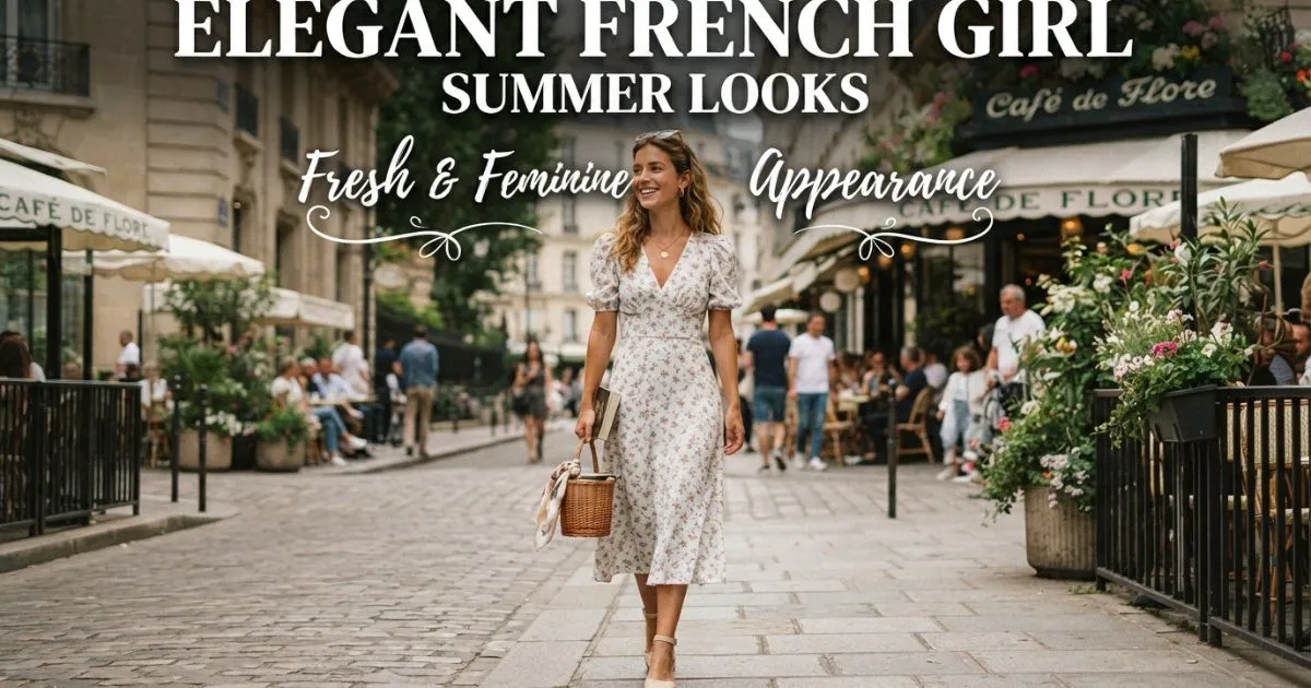 Elegant French girl summer outfit ideas for a chic look.