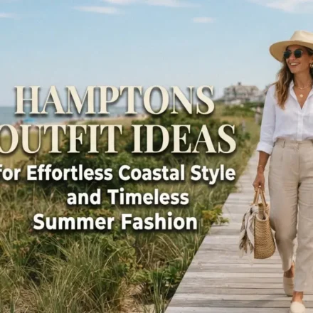 Hamptons outfit ideas featuring timeless coastal style with elegant summer fashion.