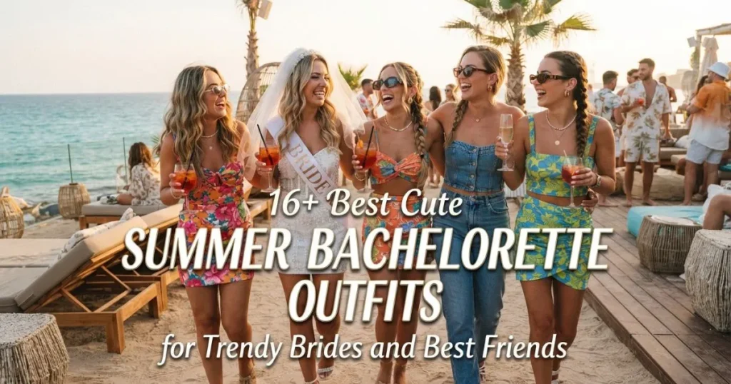 16+ Bust Cute Summer Bachelorette Outfits: Stylish summer bachelorette looks.